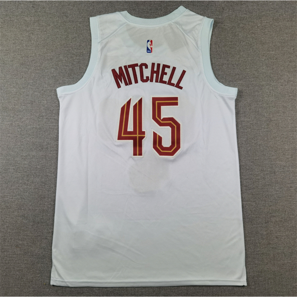 Kép 2/4 - Donovan MITCHELL 2024 fehér Cleveland Cavaliers mez
