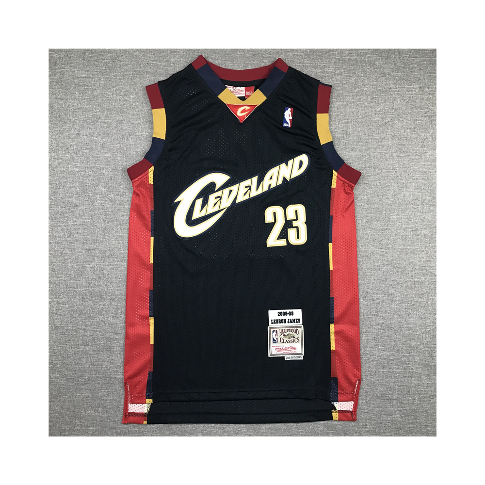 Kép 1/4 - Lebron JAMES fekete Cleveland vintage mez