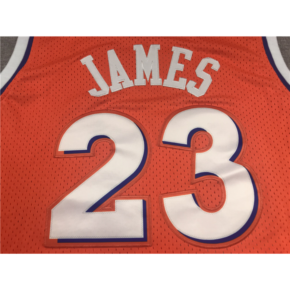 Kép 4/4 - Lebron JAMES narancs CAVS vintage mez