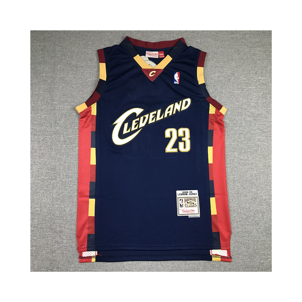 Kép 1/4 - Lebron JAMES sötétkék Cleveland vintage mez