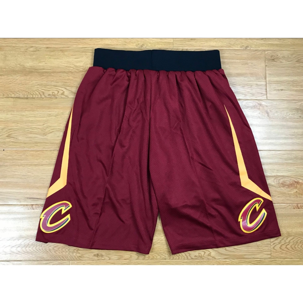 Kép 2/4 - Cleveland Cavaliers Icon Edition bordó kosaras rövidnadrág