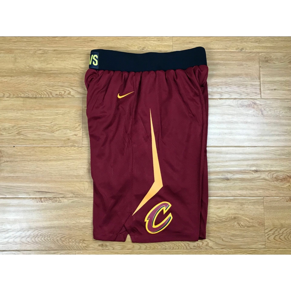 Kép 3/4 - Cleveland Cavaliers Icon Edition bordó kosaras rövidnadrág