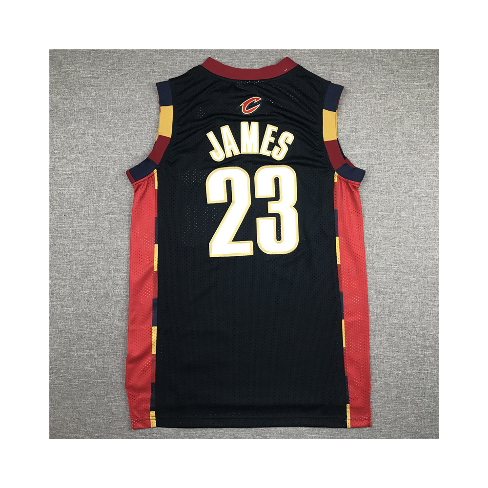 Kép 2/4 - Lebron JAMES fekete Cleveland vintage mez