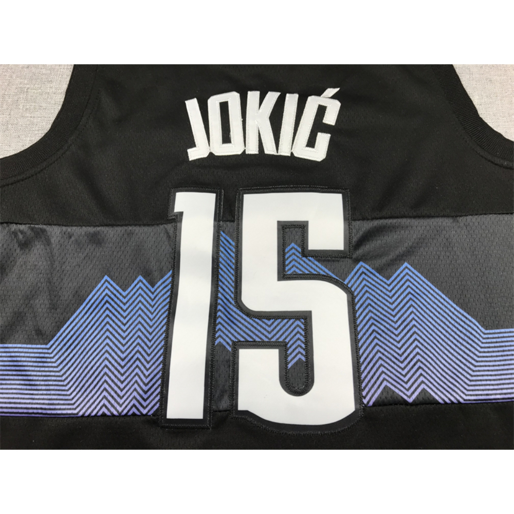 Kép 4/4 - Nikola JOKIC 2023 City Edition Denver Nuggets mez