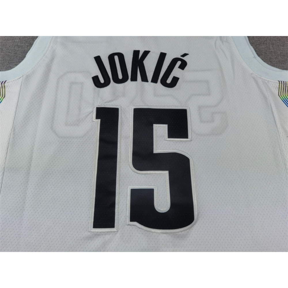 Kép 4/4 - Nikola JOKIC 2024 City edition Denver Nuggets mez