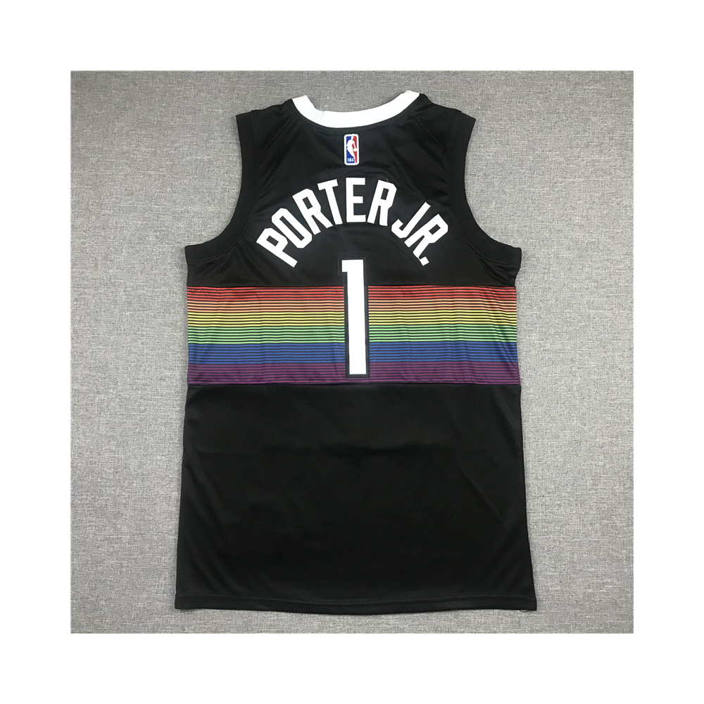 Kép 2/3 - Michael PORTER JR. 2019-20 City Edition Denver Nuggets mez