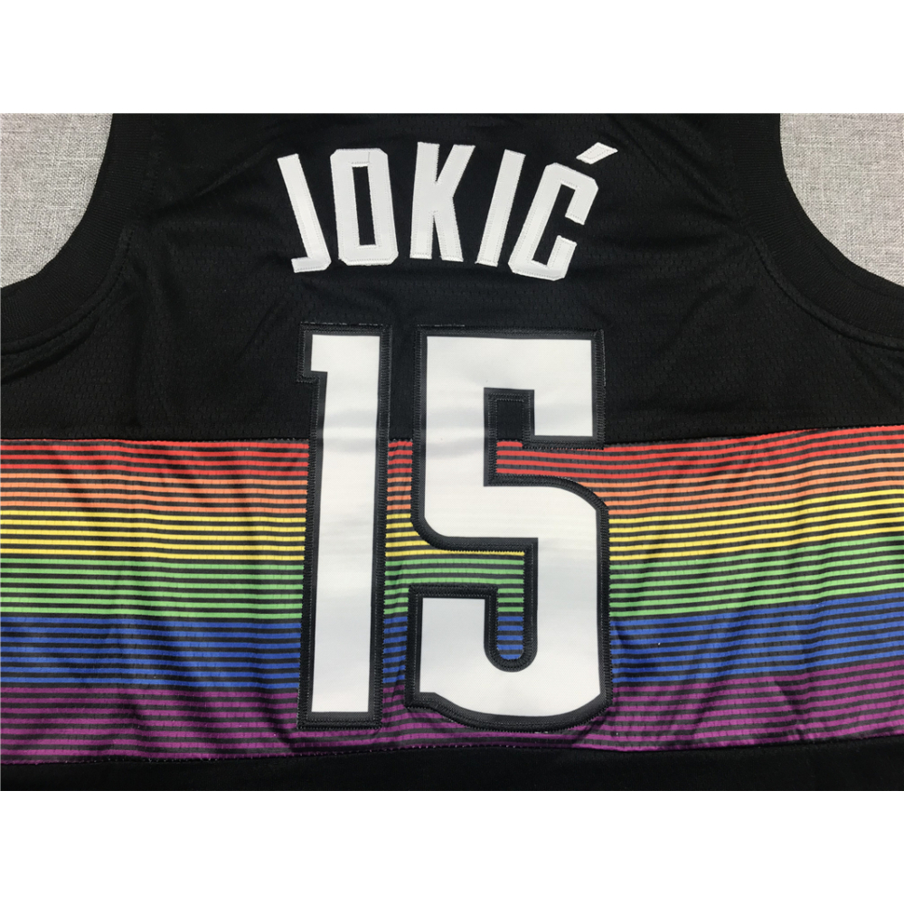 Kép 3/3 - Nikola JOKIC 2019-20 City Edition Denver Nuggets mez
