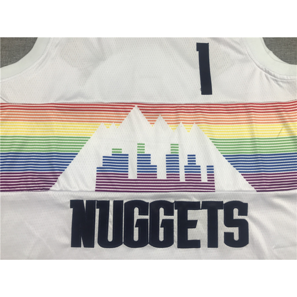 Kép 3/3 - Michael PORTER JR. 2018-19 City Edition Denver Nuggets mez