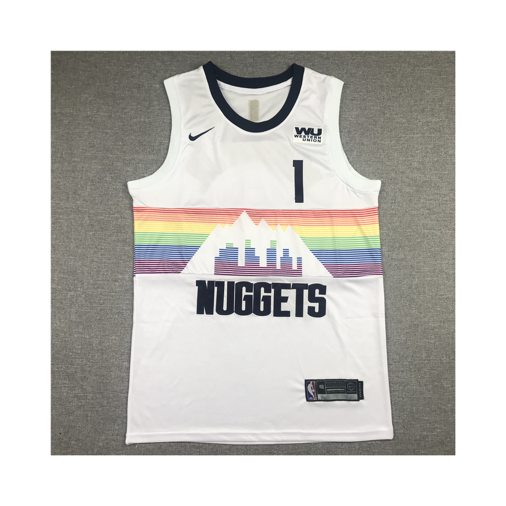 Kép 1/3 - Michael PORTER JR. 2018-19 City Edition Denver Nuggets mez