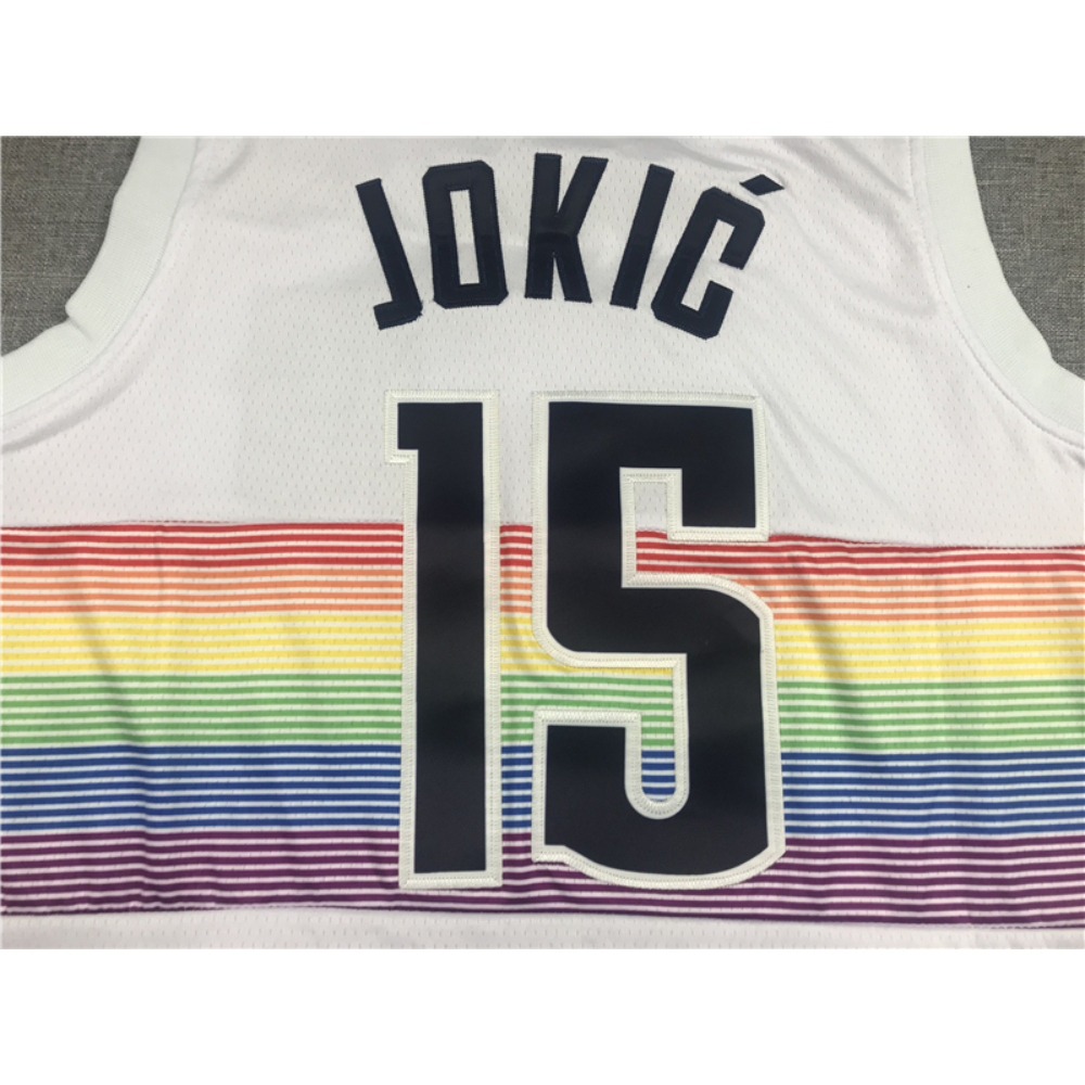 Kép 3/3 - Nikola JOKIC 2018-19 City Edition Denver Nuggets mez