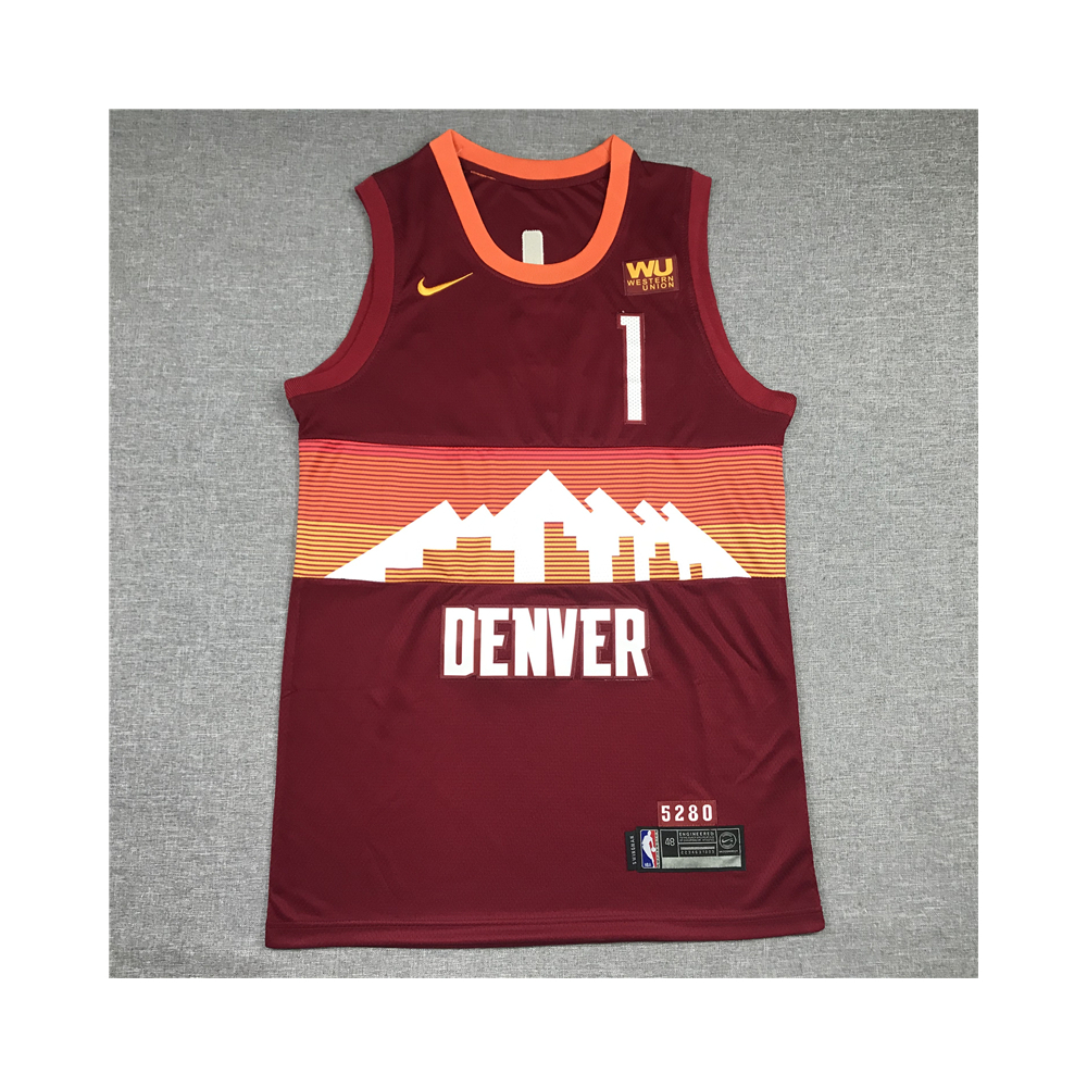 Kép 1/3 - Michael PORTER JR. 2020-21 City Edition Denver Nuggets mez