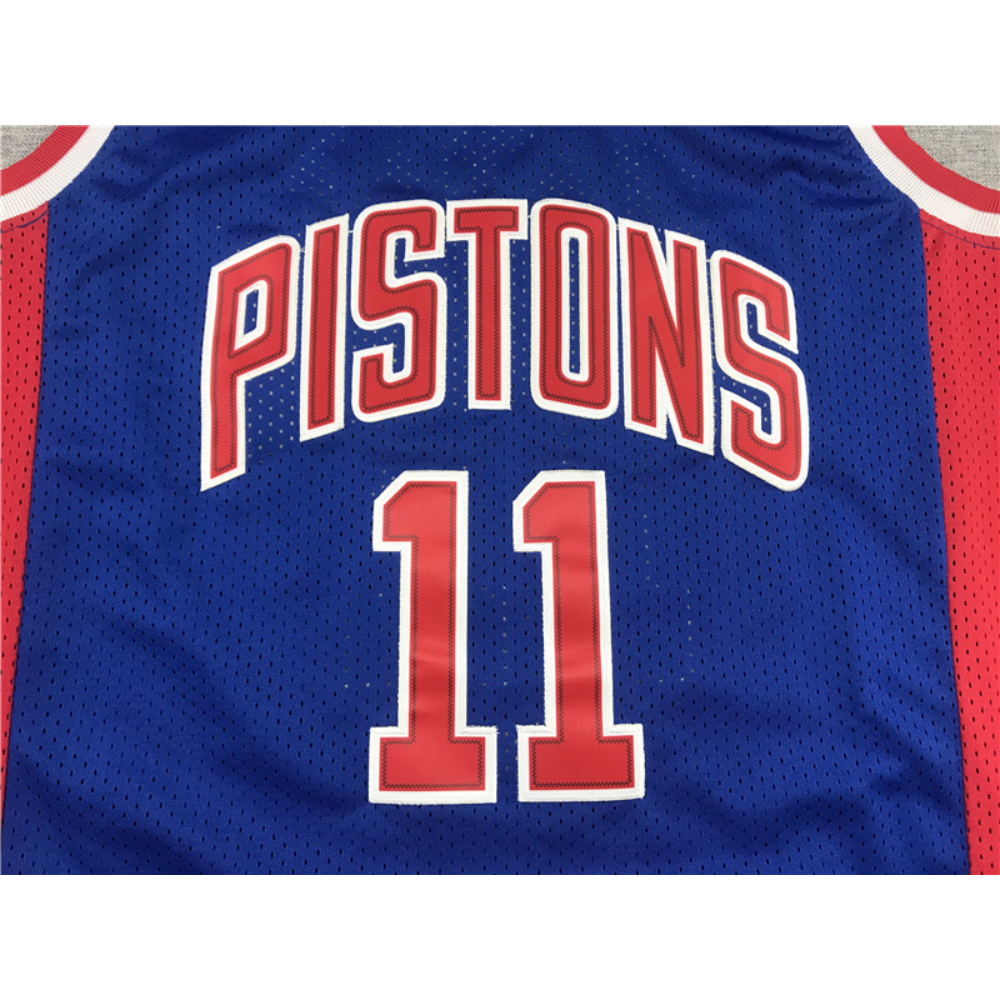 Kép 3/3 - Ishia THOMAS kék Classic Swingman Detroit Pistons vintage mez
