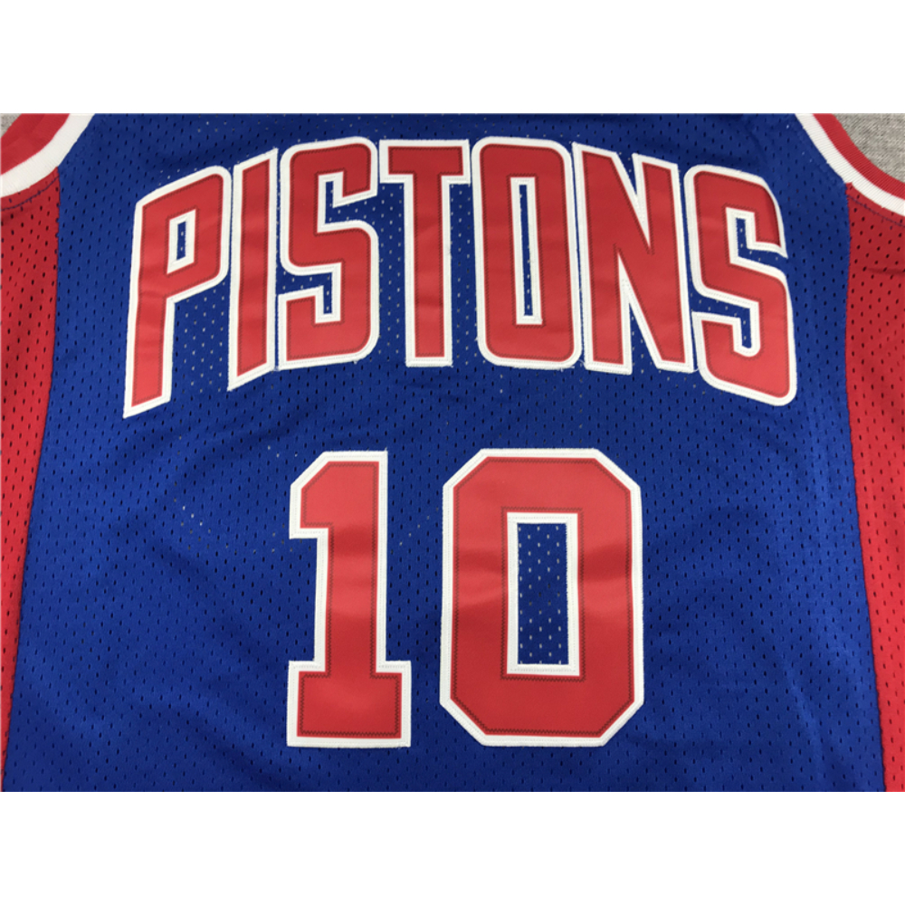 Kép 3/3 - Dennis RODMAN kék Classic Swingman Detroit Pistons vintage mez