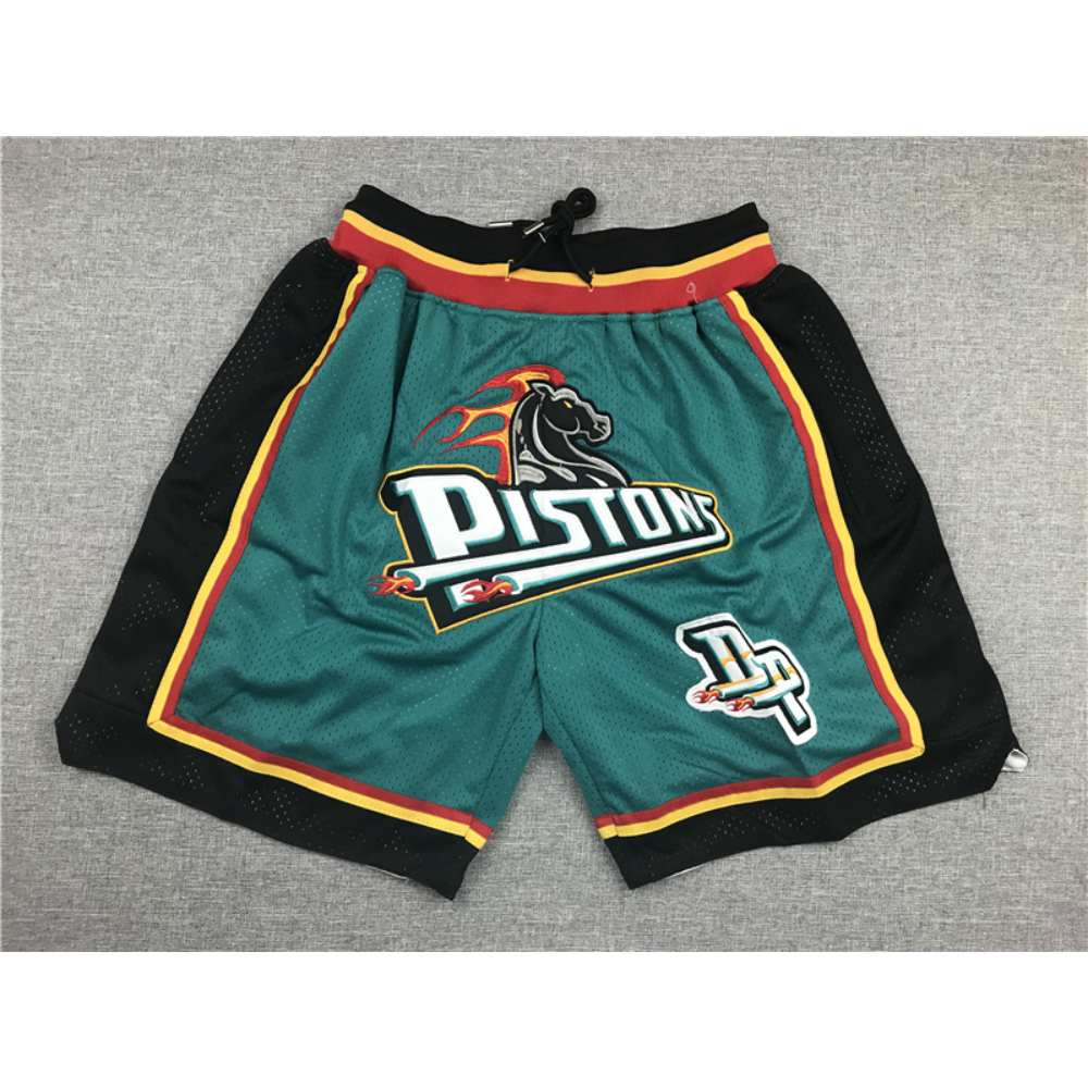 Kép 1/5 - Detroit Pistons Classic Just Don zsebes kosaras rövidnadrág