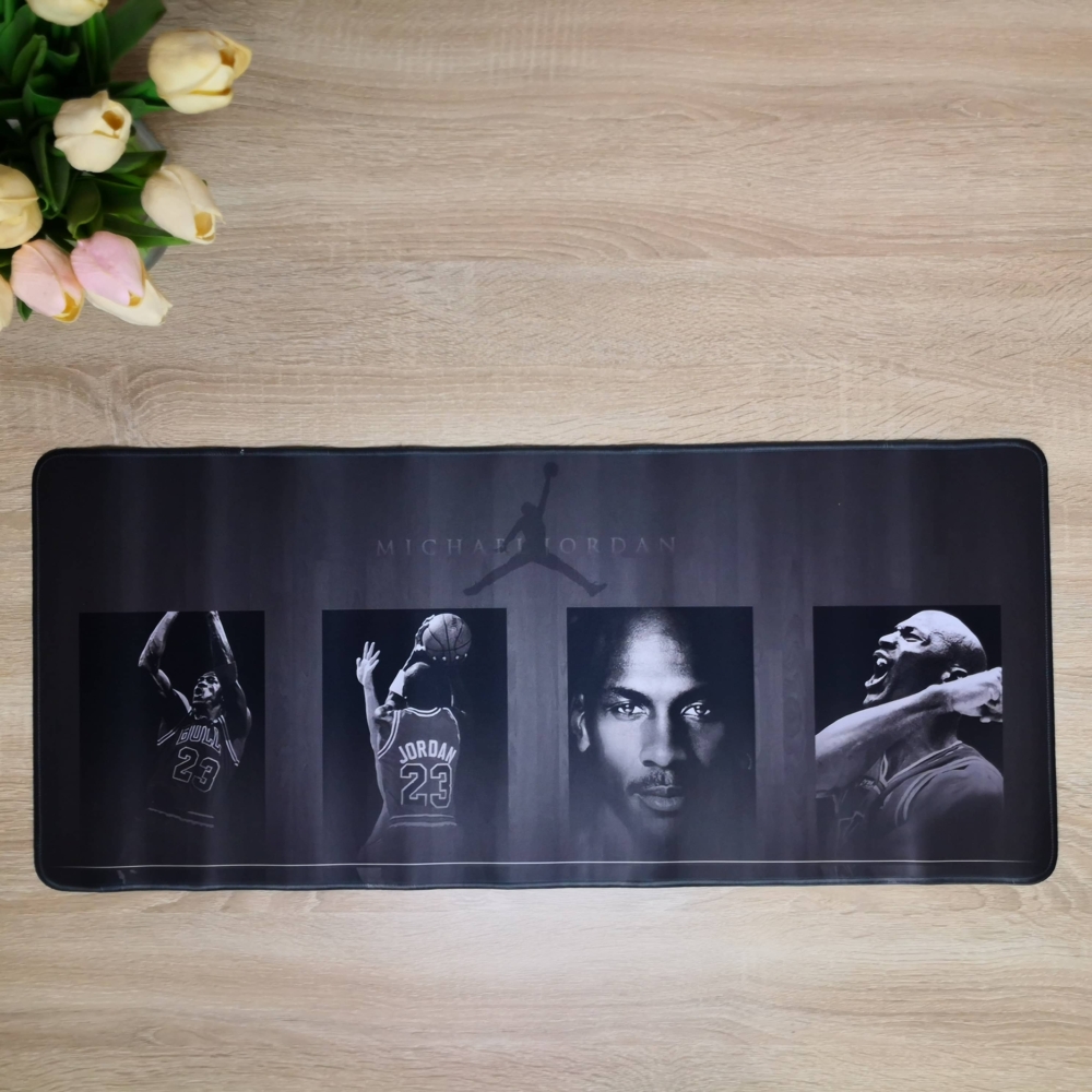 Kép 1/4 - Michael Jordan Portrait XL Egérpad (30 x 70 cm)