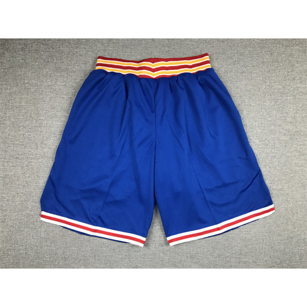 Kép 2/4 - Golden State Warriors kék 75th anniversary rövidnadrág (KÉSZLETEN)
