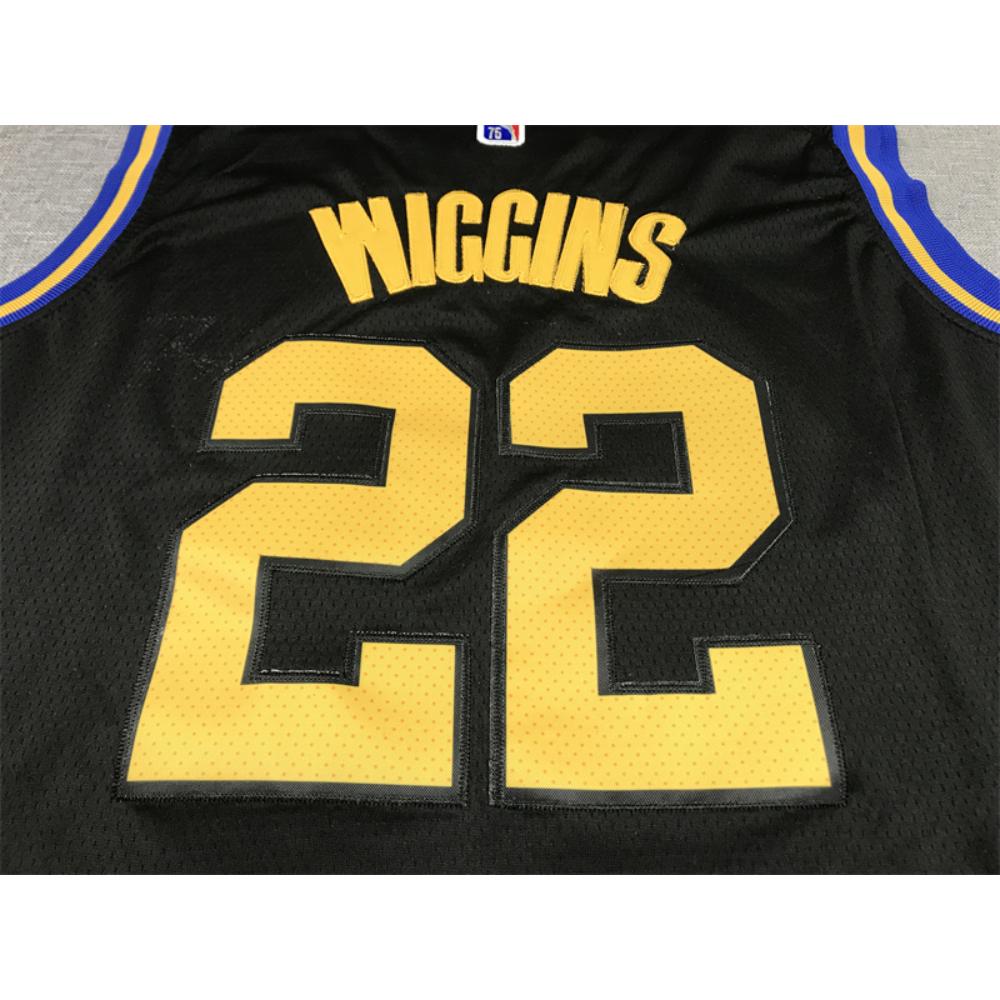 Kép 4/4 - Andrew WIGGINS 2021-22 City Edition Golden State Warriors mez