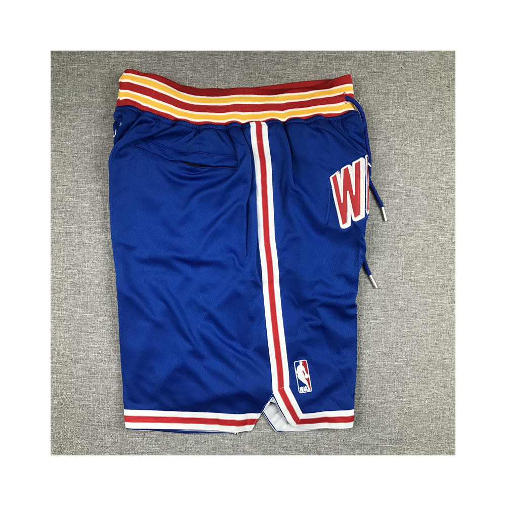 Kép 4/5 - Golden State Warriors 75th Anniversary Just Don zsebes kosaras rövidnadrág