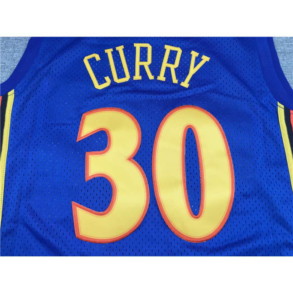 Kép 3/3 - Stephen CURRY kék Classic Golden State Warriors mez