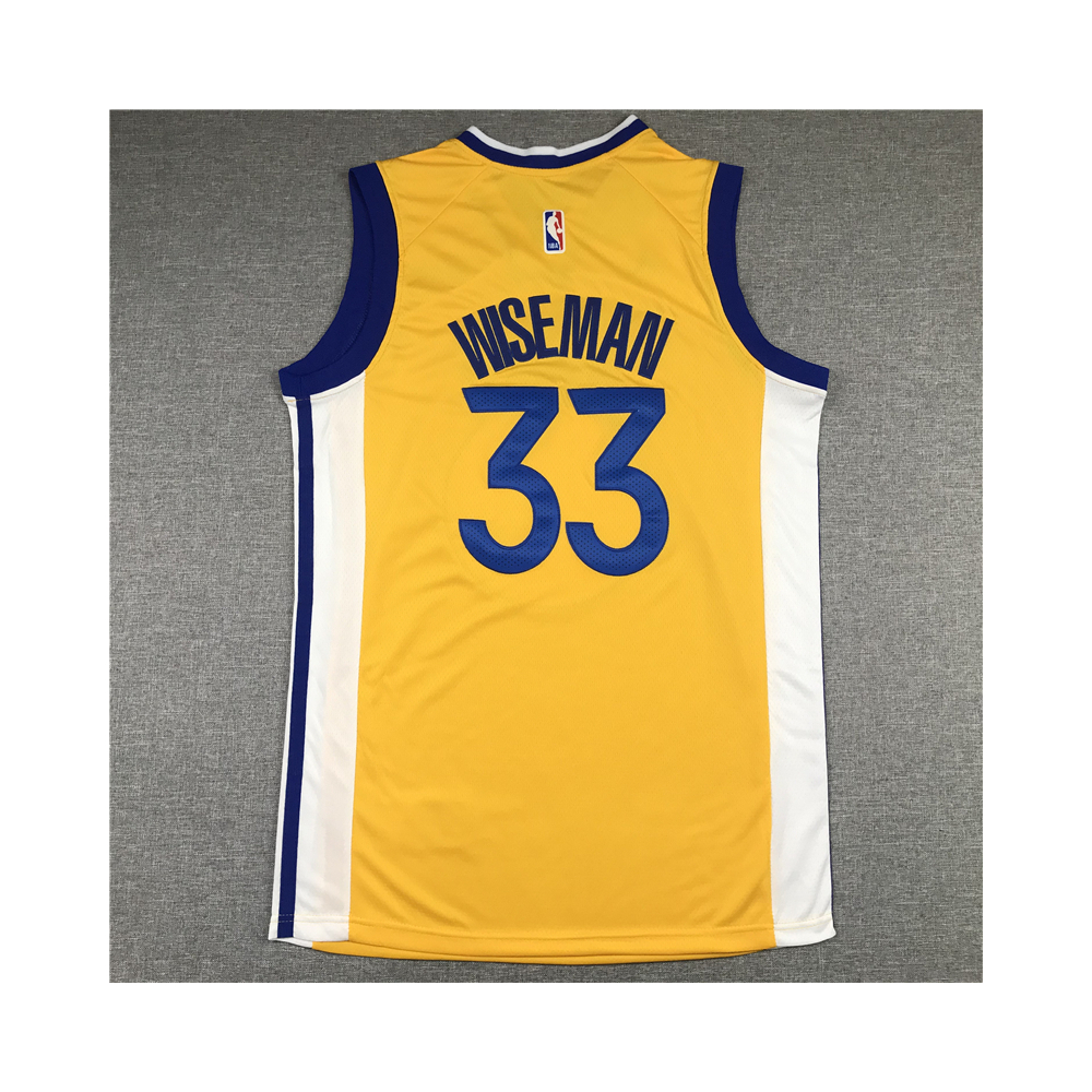 Kép 2/3 - James WISEMAN The Bay sárga Golden State Warriors mez