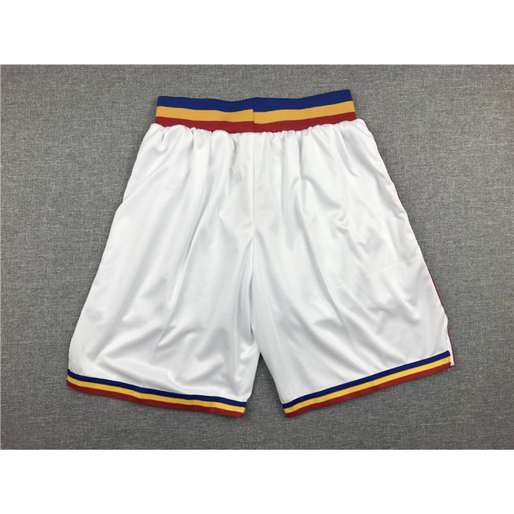 Kép 2/4 - Golden State Warriors fehér rövidnadrág (KÉSZLETEN)