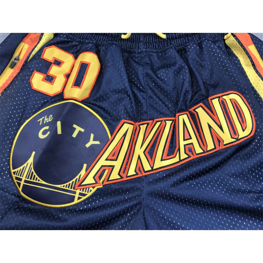 Kép 6/6 - GSW Stephen CURRY sötét 2022 NBA Finals Just Don zsebes rövidnadrág