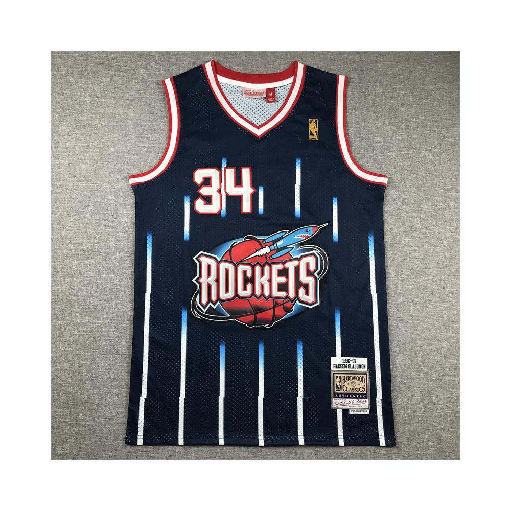 Kép 1/4 - Hakeem OLAJUWON 1996-97 Classic Swingman Houston Rockets mez