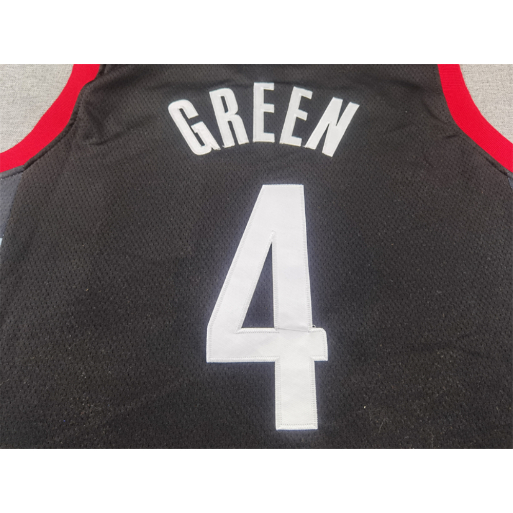 Kép 4/4 - Jalen GREEN fekete Houston Rockets mez
