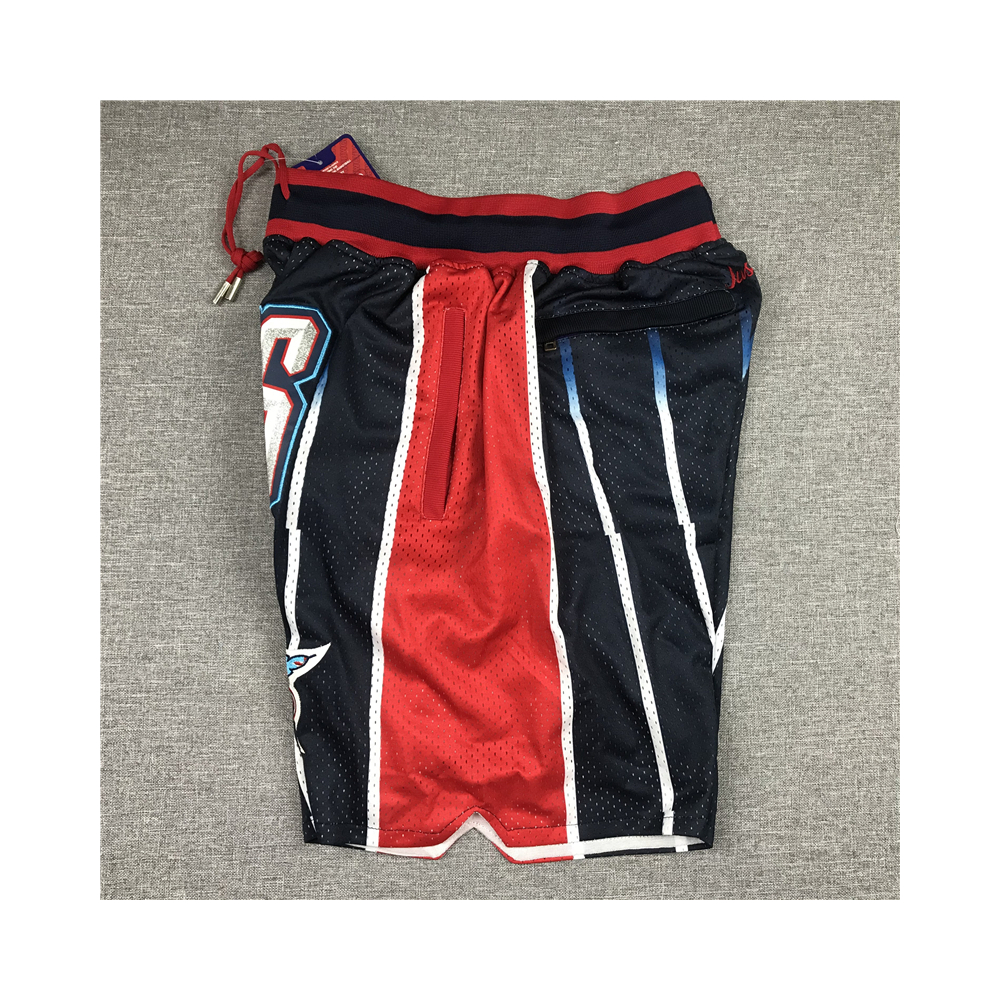 Kép 5/5 - Houston Rockets Classic retro Just Don zsebes kosaras rövidnadrág