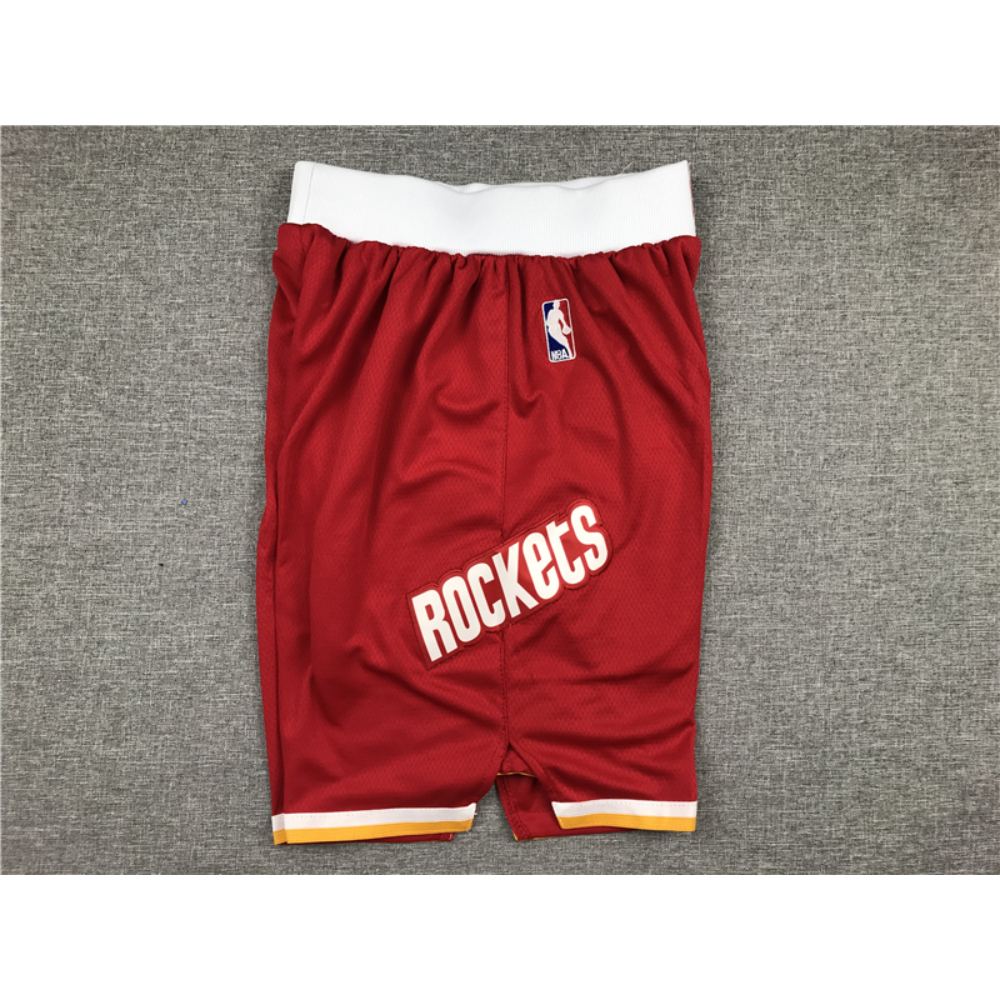 Kép 3/4 - Houston Rockets Classic Edition fehér kosaras rövidnadrág