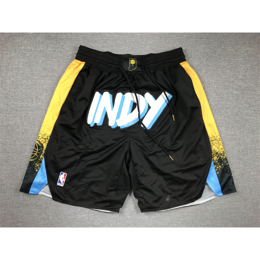 Kép 1/5 - Indiana Pacers 2023 City Edition Just Don zsebes rövidnadrág