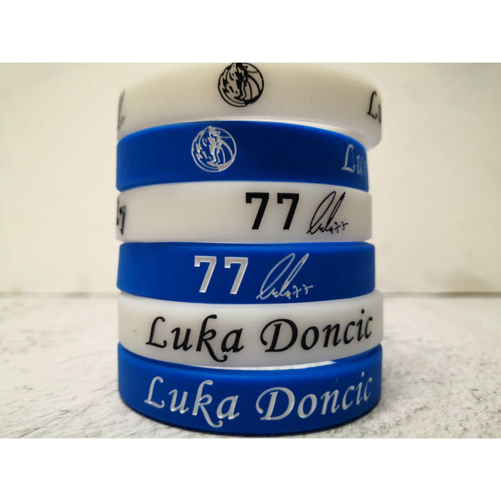 Kép 1/3 - Luka DONCIC szilikon karkötő (több féle)