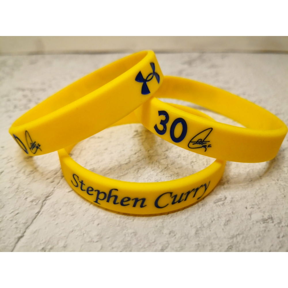 Kép 3/4 - Stephen CURRY szilikon karkötő (több féle)