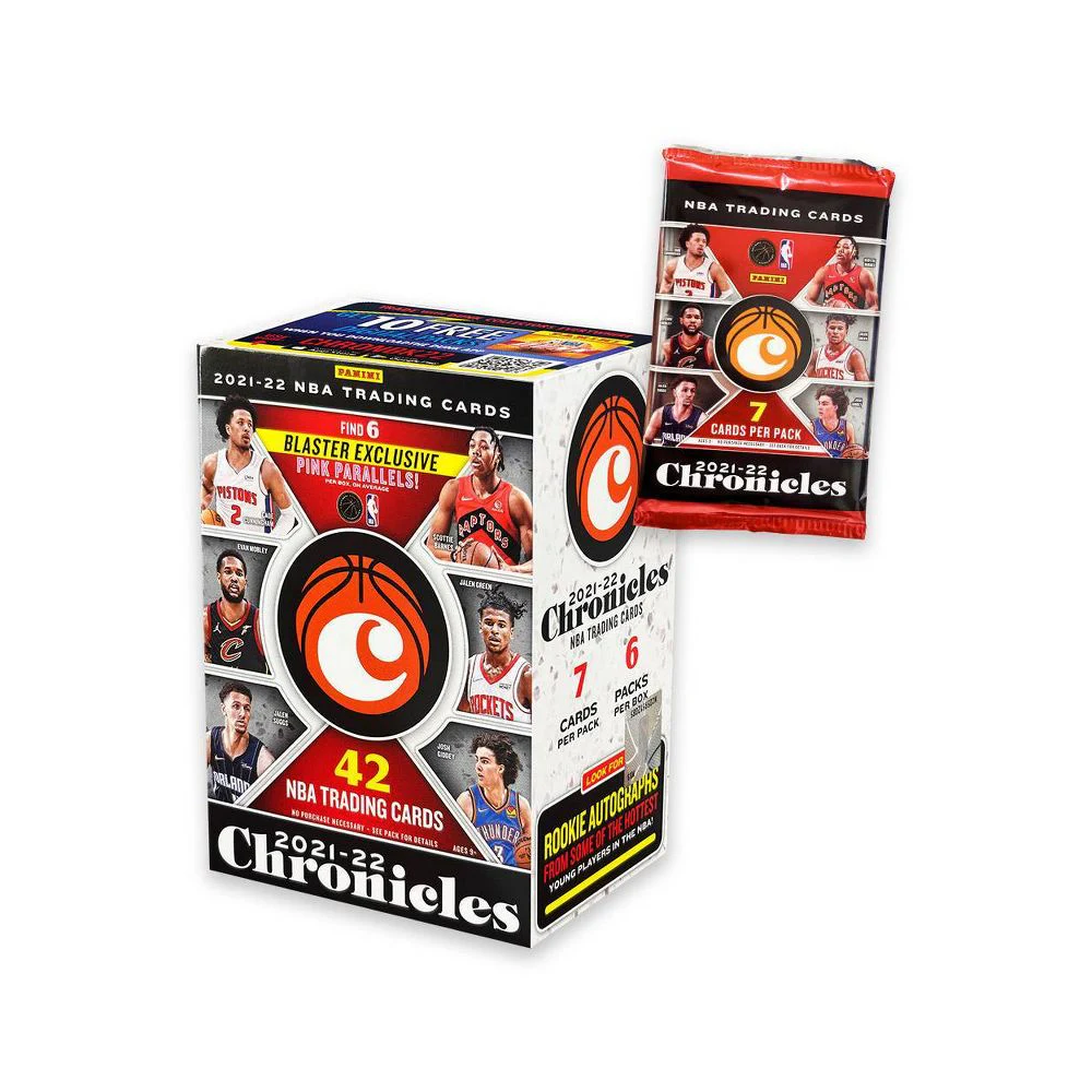 Kép 3/11 - 2021-22 Panini CHRONICLES Basketball Blaster Box kosaras kártya (6 csomag)