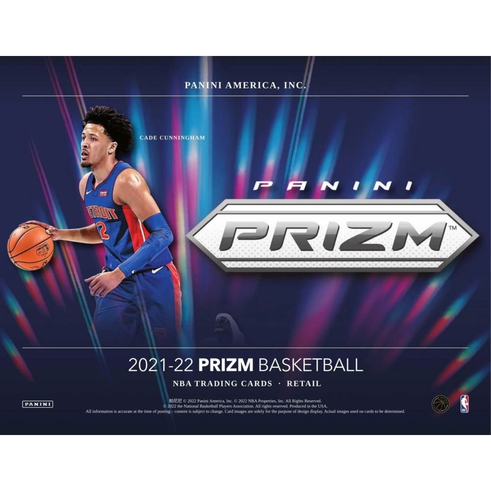 Kép 2/5 - 2021-22 Panini PRIZM Basketball Pack kosaras kártya (1 csomag)