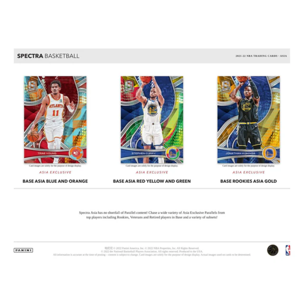 Kép 6/7 - 2021-22 NBA Spectra Basketball Asia Tmall Box kosaras kártya (1 csomag)