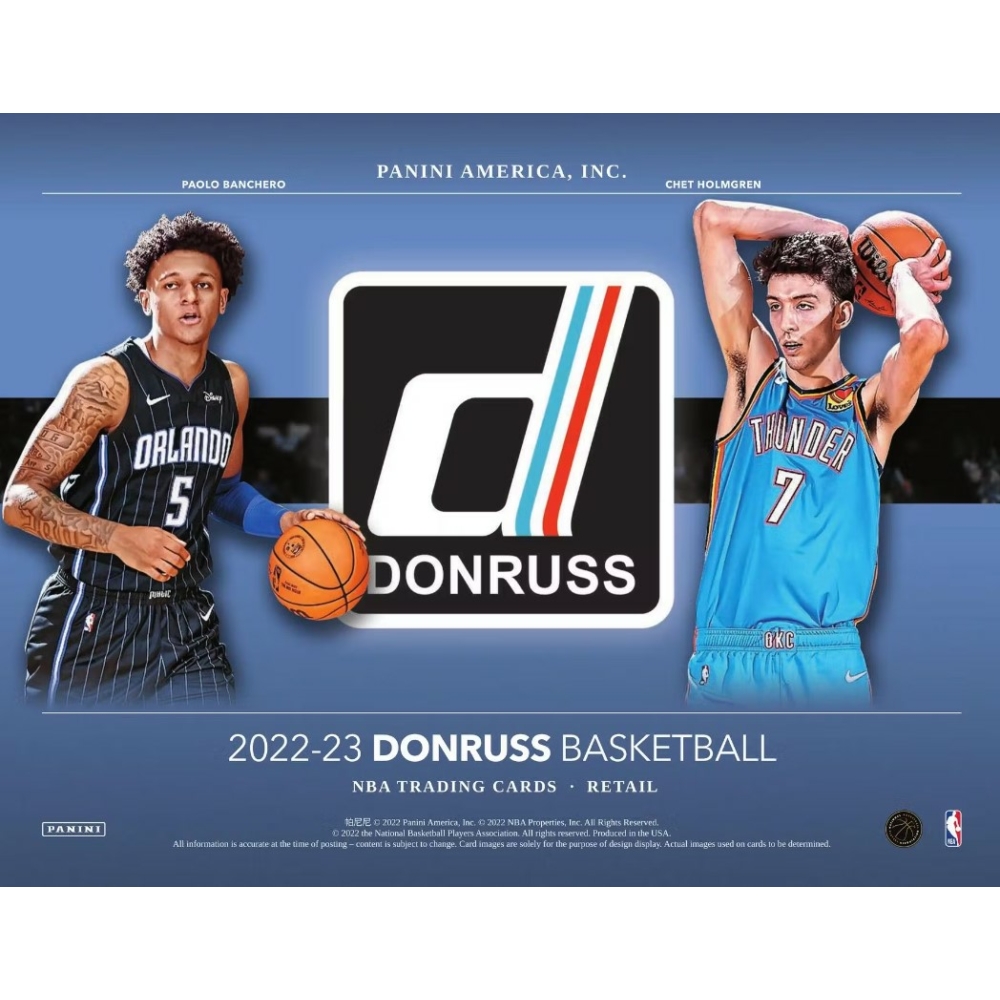 Kép 2/8 - 2022-23 Panini DONRUSS Jumbo Value Pack kosaras kártya (30 kártya)
