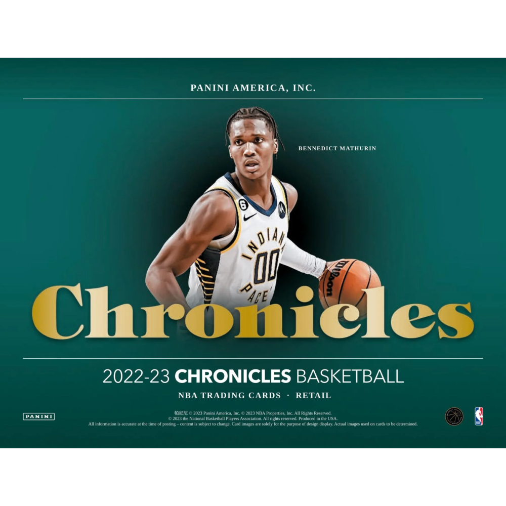 Kép 2/8 - 2022-23 Panini Chronicles Basketball Blaster Box kosaras kártya (6 csomag)