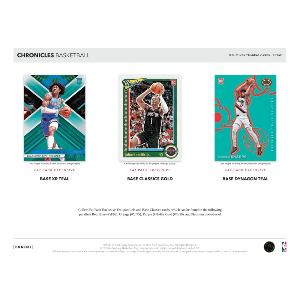 Kép 4/8 - 2022-23 Panini Chronicles Basketball Blaster Box kosaras kártya (6 csomag)