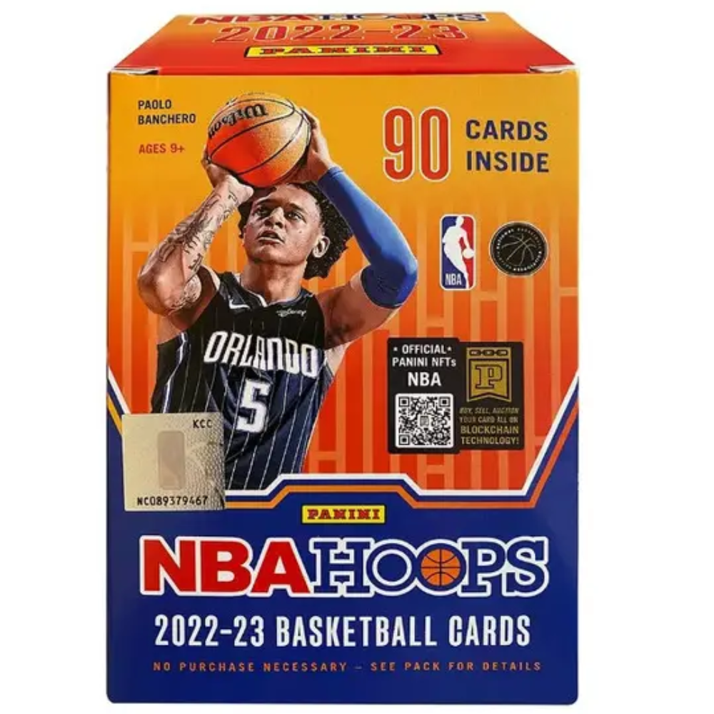 Kép 2/9 - 2022-23 Panini NBA Hoops Blaster box kosaras kártya (6 csomag)