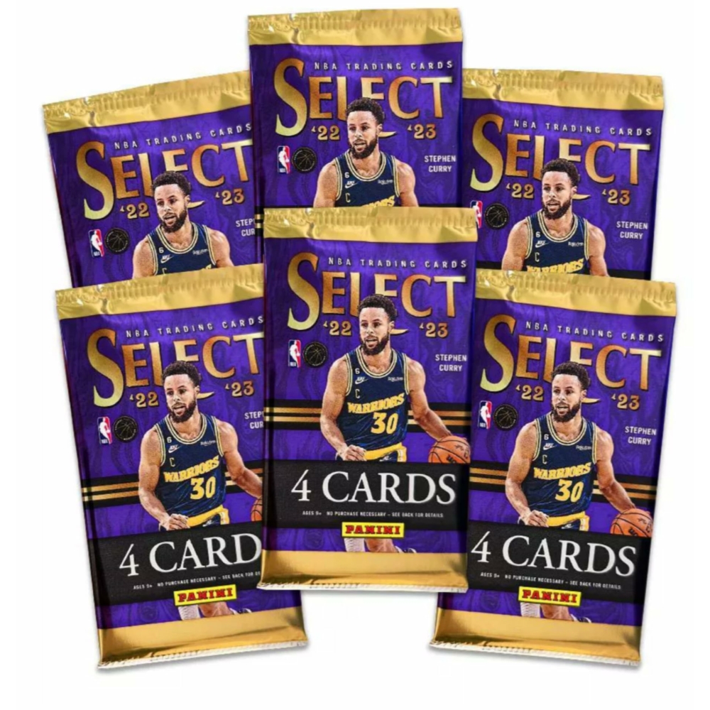 Kép 2/7 - 2022-23 Panini Select Basketball Blaster Box kosaras kártya (6 csomag)