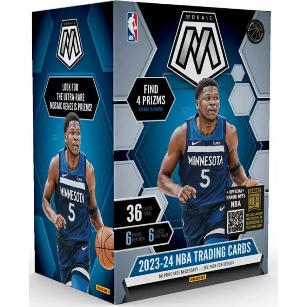 Kép 1/14 - 2023-24 Panini Mosaic Blaster Box kosaras kártya (6 csomag)