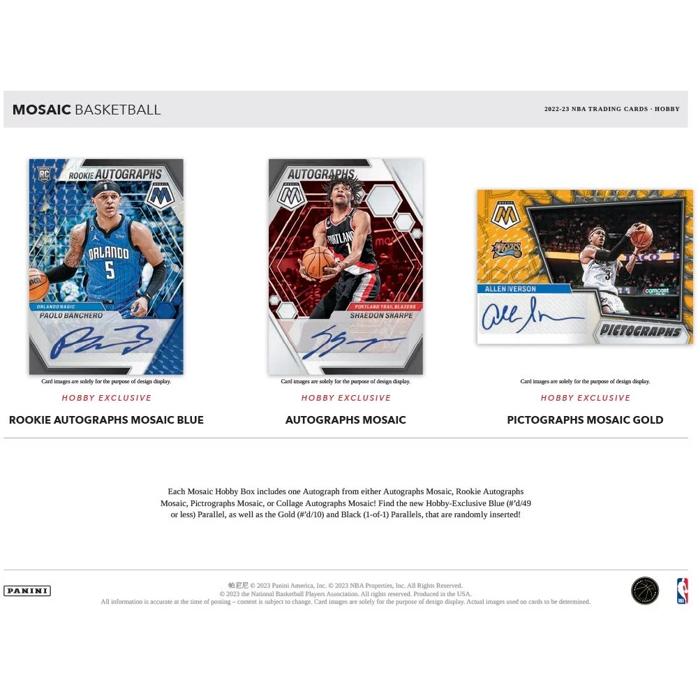 Kép 6/14 - 2023-24 Panini Mosaic Blaster Box kosaras kártya (6 csomag)