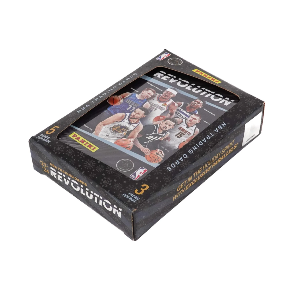 Kép 2/6 - 2023-24 Panini NBA Revolution Winter Tin Case (3 csomag)