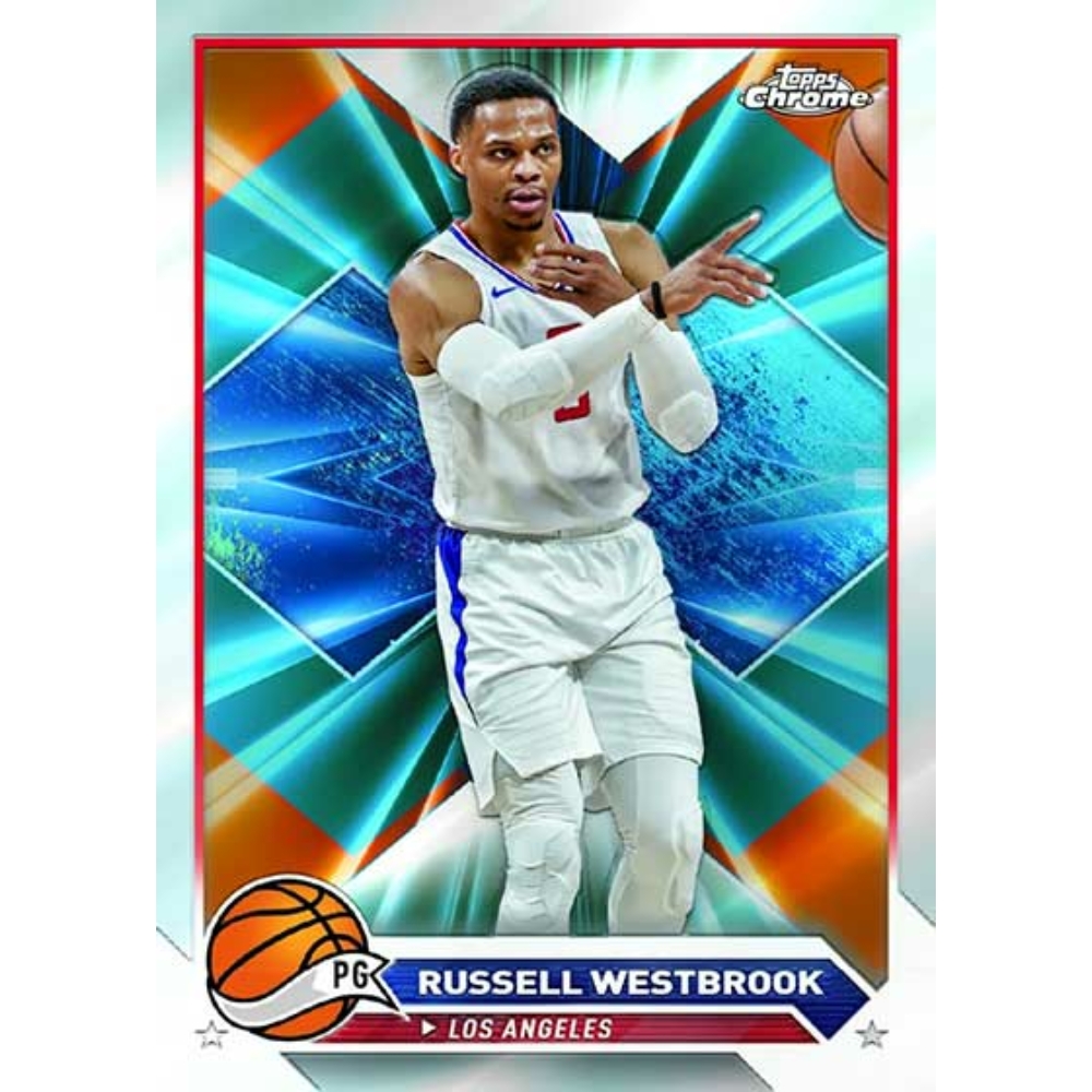 Kép 6/10 - 2023-24 Basketball Topps Chrome Hanger Box kosaras kártya (5 csomag)