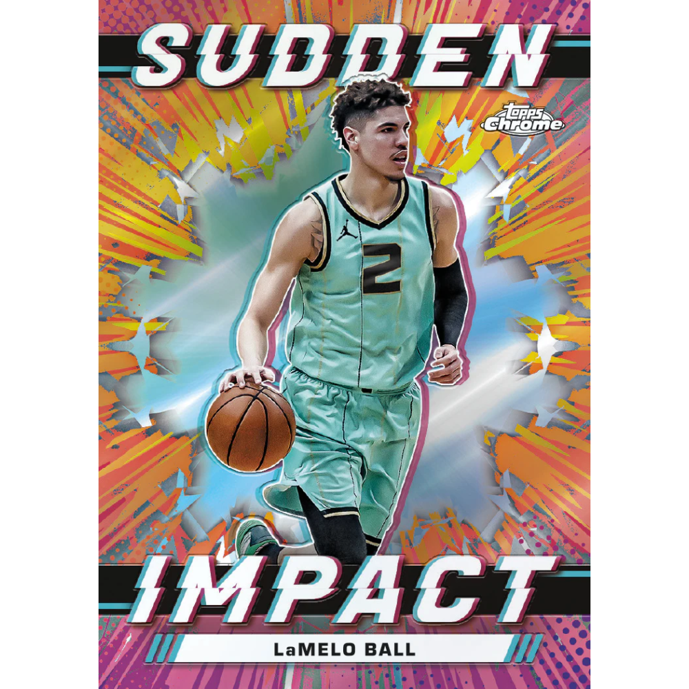 Kép 5/10 - 2023-24 Basketball Topps Chrome Hanger Box kosaras kártya (5 csomag)