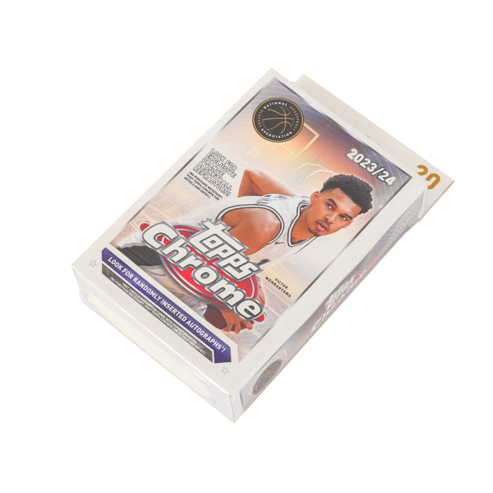 Kép 2/10 - 2023-24 Basketball Topps Chrome Hanger Box kosaras kártya (5 csomag)
