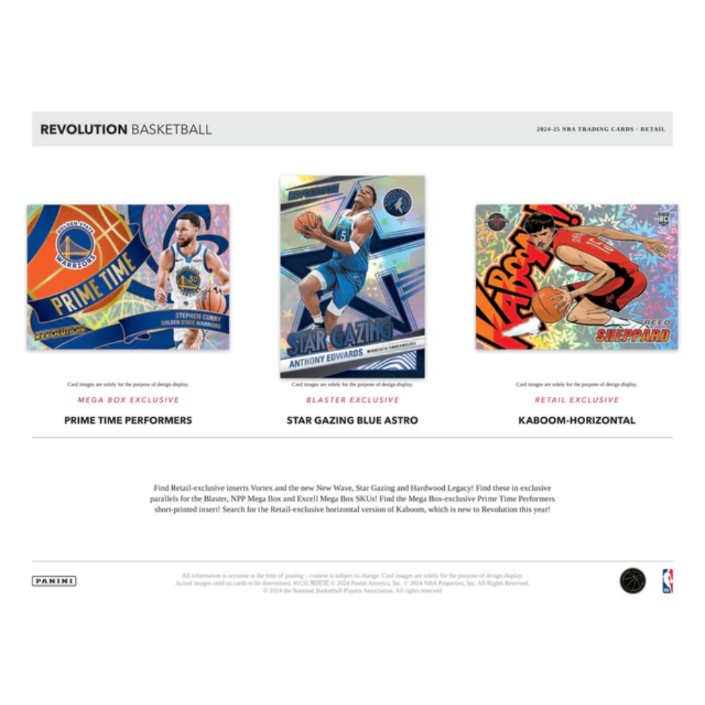 Kép 5/6 - 2024-25 Panini REVOLTUION Basketball Blaster Box kosaras kártya (6 csomag)