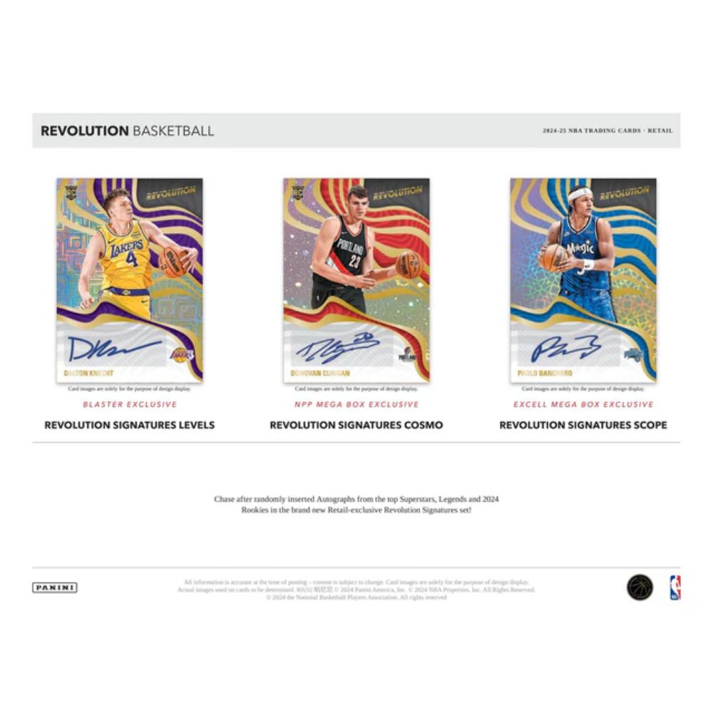 Kép 6/6 - 2024-25 Panini REVOLTUION Basketball Blaster Box kosaras kártya (6 csomag)