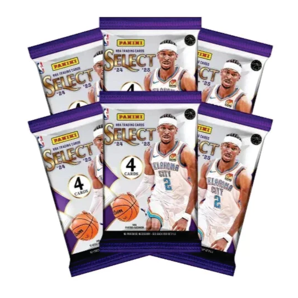 Kép 2/5 - 2024-25 Panini SELECT Basketball Blaster Box kosaras kártya (6 csomag)